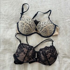 Lace Bra Duo - Victoria’s Secret & Elle Macpherson